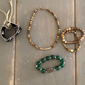 Boho bundle of beaded jewelry